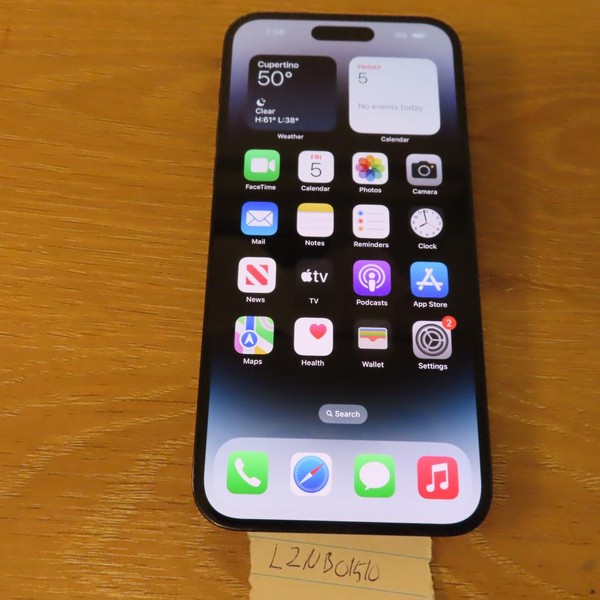 Apple iPhone 14 Pro Max - T-Mobile, 128 GB, Black, A2651