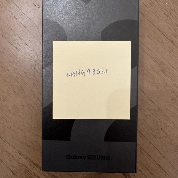 Samsung Galaxy S22 Ultra - Unlocked, 128 GB, Black, 8 GB, SM-S908U1