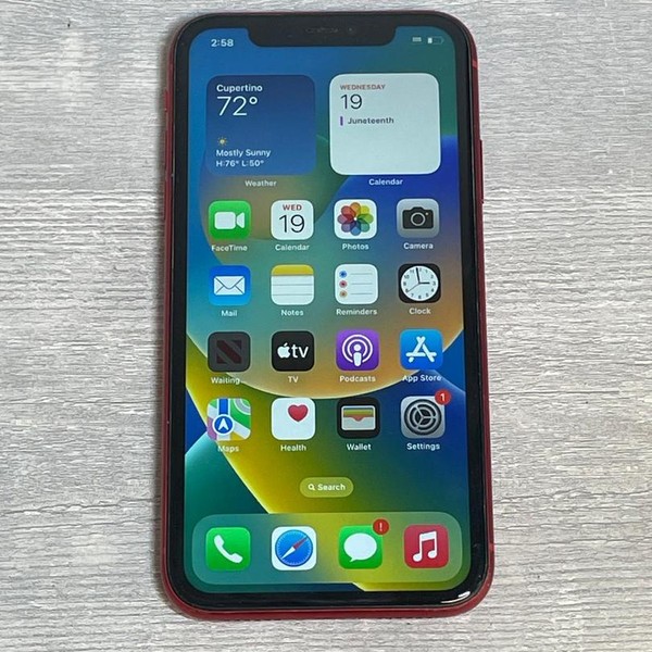 Apple iPhone 11 - Unlocked, 256 GB, Red, A2111