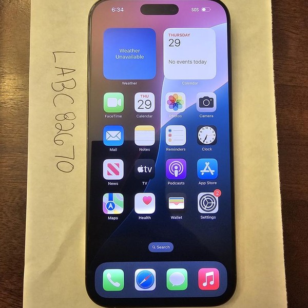 Apple iPhone 16 Pro Max - Unlocked, Natural, 256 GB, A3084