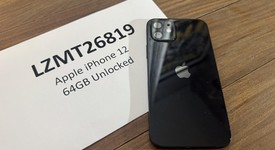 Good
													Apple iPhone 12 - Unlocked, Black, 64 GB, A2172, photo 3 of 4