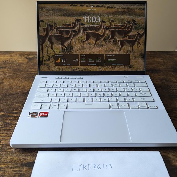 Asus ROG Zephyrus G14 (2022) GA402 - 1 TB, White, 16 GB, AMD Ryzen 9, WQXGA