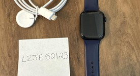 Good
													Apple Watch Series 7 45mm - T-Mobile, Midnight, A2477 - Cellular, Aluminum, photo 1 of 2