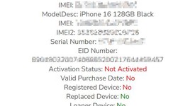 New
													Apple iPhone 16 - Unlocked, Black, 128 GB, A3081, photo 6 of 6