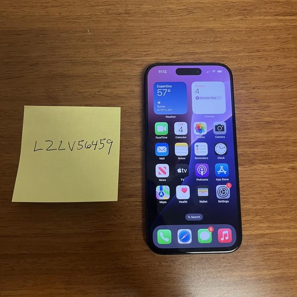 Apple iPhone 15 Pro - Verizon, 128 GB, Black, A2848