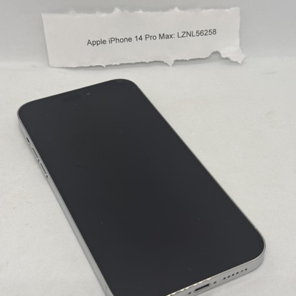 Apple iPhone 14 Pro Max - Unlocked, Silver, 256 GB, A2651