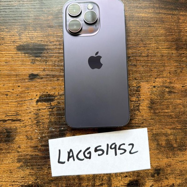 Apple iPhone 14 Pro - Unlocked, 256 GB, Purple, A2650