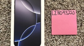 New
													Apple iPhone 16 Pro Max - Unlocked, Black, 256 GB, A3084, photo 1 of 2