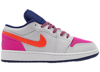 Jordan 1 Low Pink Corduroy (GS) for sale