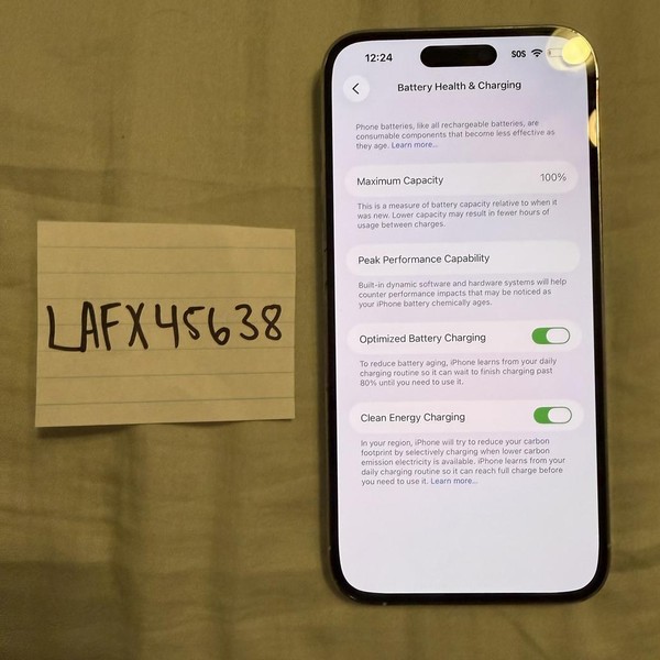Apple iPhone 14 Pro Max - Unlocked, 128 GB, Silver, A2651