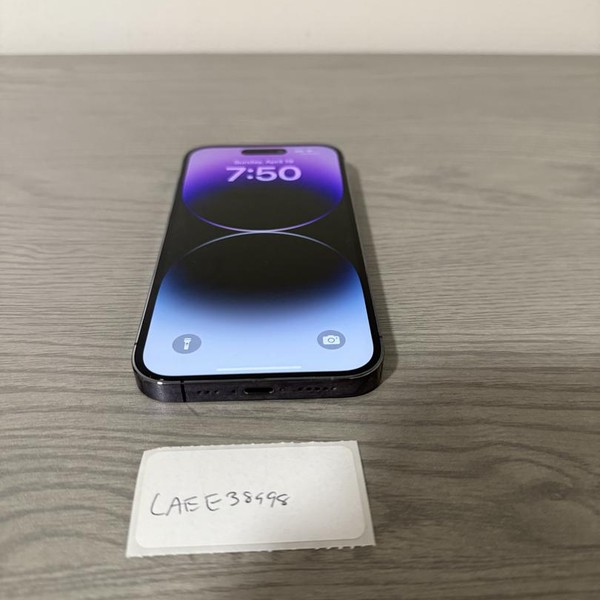 Apple iPhone 14 Pro - Unlocked, 128 GB, Purple, A2650