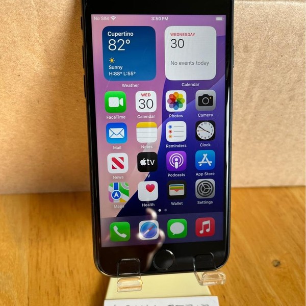 Apple iPhone SE 3rd Gen 2022 - Unlocked, 64 GB, Midnight, A2595