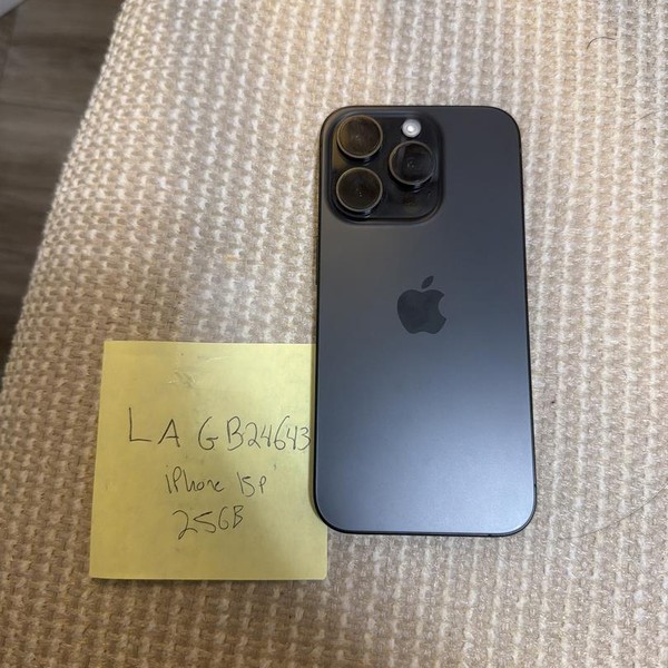Apple iPhone 15 Pro - Unlocked, 256 GB, Black, A2848