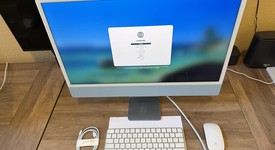 Good
													iMac 2021 24" - Apple M1, Blue, 256 GB, 8 GB, photo 1 of 9