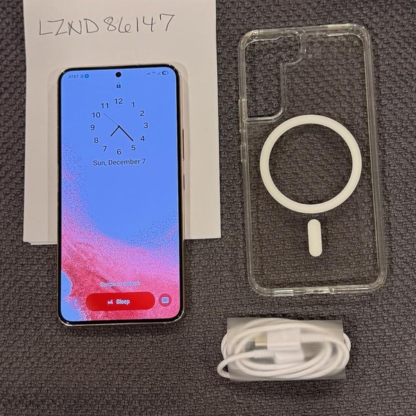 Samsung Galaxy S22 - AT&T, 128 GB, Rose Gold, 8 GB, SM-S901U