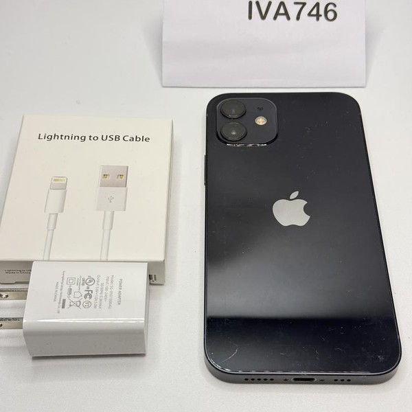 Apple iPhone 12 - Unlocked, 64 GB, Black, A2172