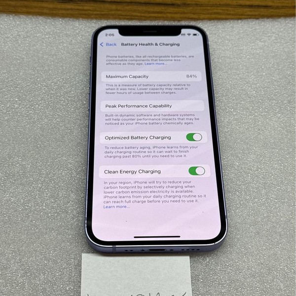 Apple iPhone 12 Mini - Unlocked, 64 GB, Purple, A2176