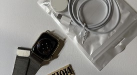 Good
													Apple Watch Series 8 41mm - Unlocked, Gold, A2772 - Cellular, Stainless, photo 3 of 6