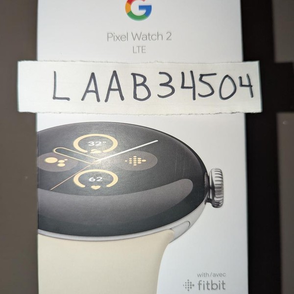 Google Pixel Watch 2 - Unlocked, Silver, LTE
