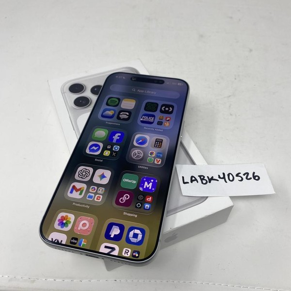 Apple iPhone 17 Pro Max - Unlocked, 256 GB, Silver, A3257