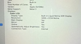 Mint
													MacBook Pro 2021 - 16" - Apple M1 Pro 10-core, Gray, 1 TB, 16 GB, photo 5 of 13