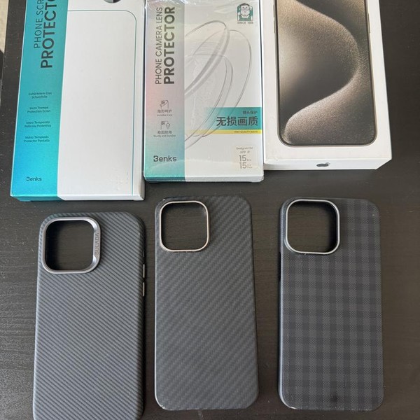 Apple iPhone 15 Pro Max - Unlocked Non-US, 512 GB, Natural, A3105