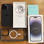 Good Apple iPhone 14 Pro Max - Unlocked, Black, 256 GB, A2651