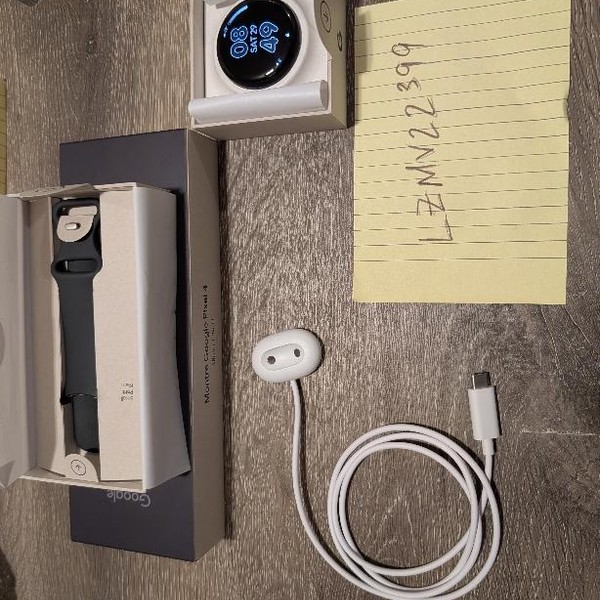 Google Pixel Watch 4 - Wi-Fi, Black, 45mm