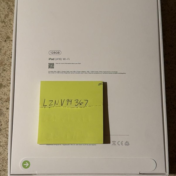 Apple iPad 11th Gen - Wi-Fi, 128 GB, Blue, A3354