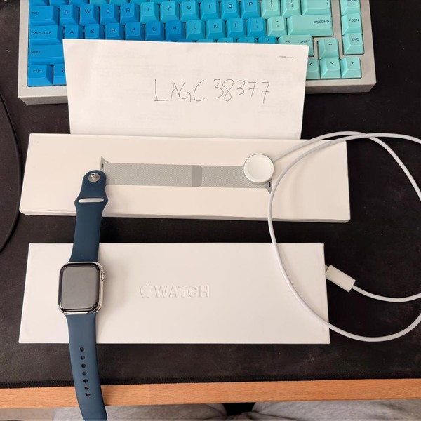 Apple Watch Series 9 41mm - Unlocked, Silver, A2982 - Cellular, Stainless