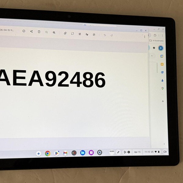 Google Pixel Slate - Wi-Fi, 64 GB, Navy Blue, 8 GB, Intel Core m3