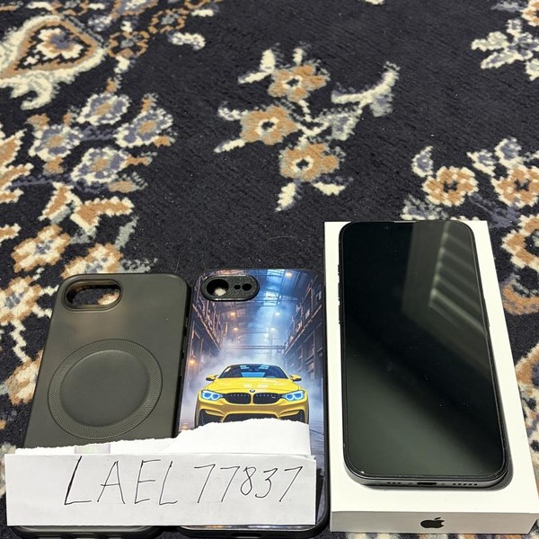Apple iPhone 16e - Unlocked, 128 GB, Black, A3212