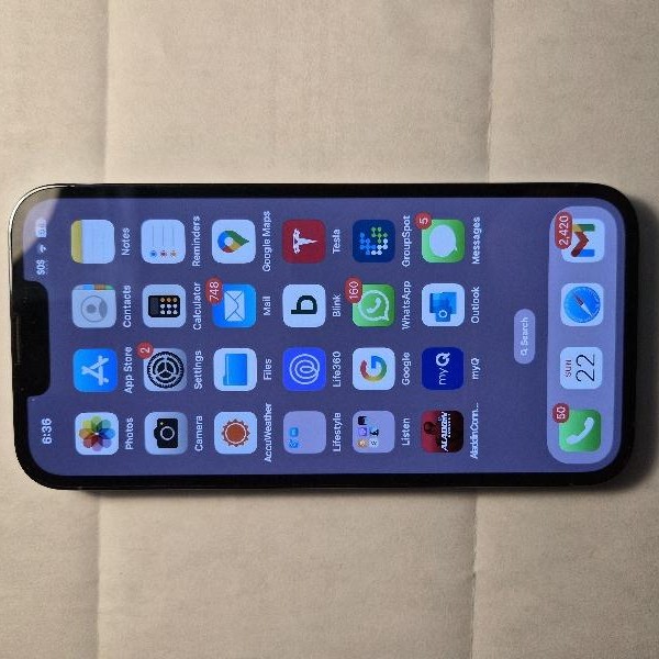 Apple iPhone 13 Pro - Unlocked, 256 GB, Sierra Blue, A2483