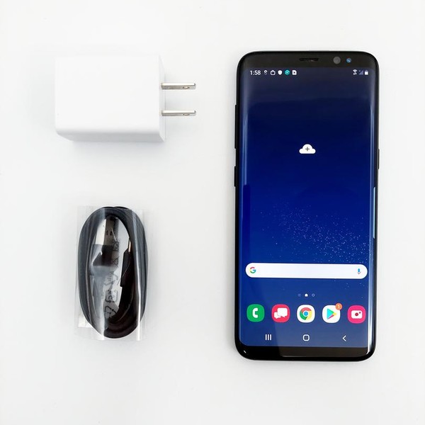 Samsung Galaxy S8 - Unlocked, 64 GB, Black, 4 GB, SM-G950U1