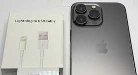 Good
													Apple iPhone 13 Pro - Unlocked, Graphite, 128 GB, A2483, photo 4 of 5