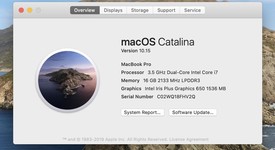 Good
													MacBook Pro 2017 (With Touch Bar) - 13" - Gray, 256 GB, 16 GB, photo 1 of 12
