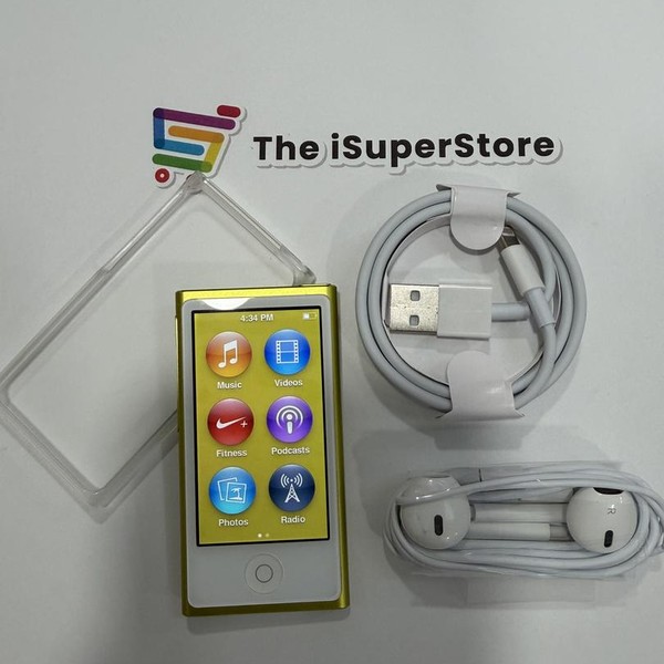 Apple iPod Nano 7th Gen 2012 - 16 GB, Yellow
