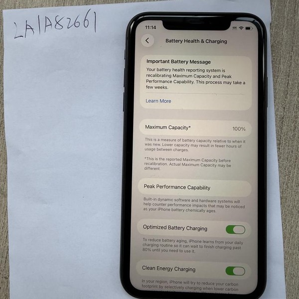 Apple iPhone 11 - Unlocked, 64 GB, Black, A2111