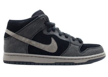 Nike SB Dunk Mid Black Iron White for sale