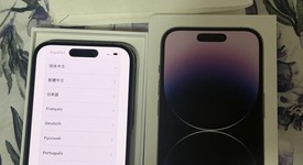 Mint
													Apple iPhone 14 Pro - Unlocked Non-US, Purple, 256 GB, A2892, photo 1 of 11