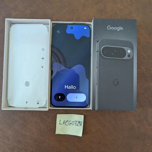 Google Pixel 9 Pro - Unlocked, 128 GB, Obsidian, 16 GB, GR83Y