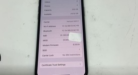 Good
													Apple iPhone X - Unlocked, Gray, 256 GB, A1865, photo 3 of 12