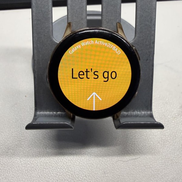 Samsung Galaxy Watch Active2 40mm - Unlocked, Gold, Stainless Steel