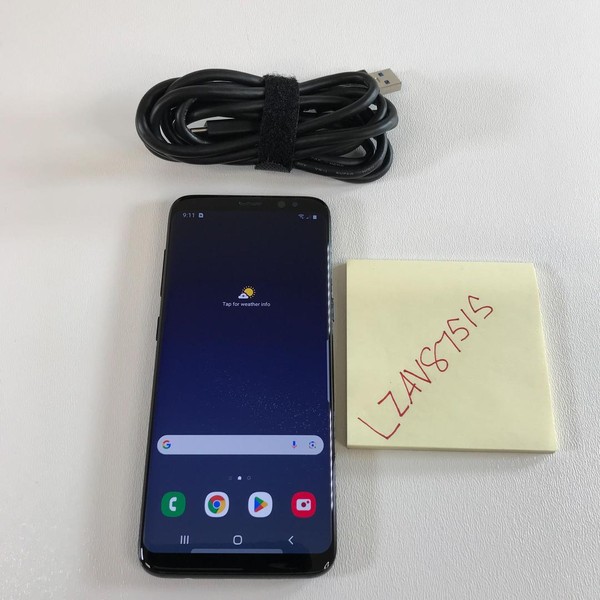 Samsung Galaxy S8 - T-Mobile, 64 GB, Black, 4 GB, SM-G950U