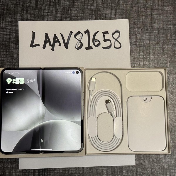 Google Pixel 10 Pro Fold - Unlocked, Moonstone, 512 GB, GU0NP