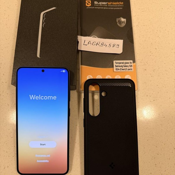 Samsung Galaxy S25 - Unlocked, 128 GB, Navy Blue, 12 GB, SM-S931U1