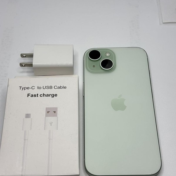 Apple iPhone 15 - Unlocked, 128 GB, Green, A2846