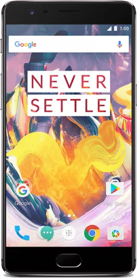 OnePlus 3T - Unlocked Non-US, 64 GB, Black, 6 GB, A3010