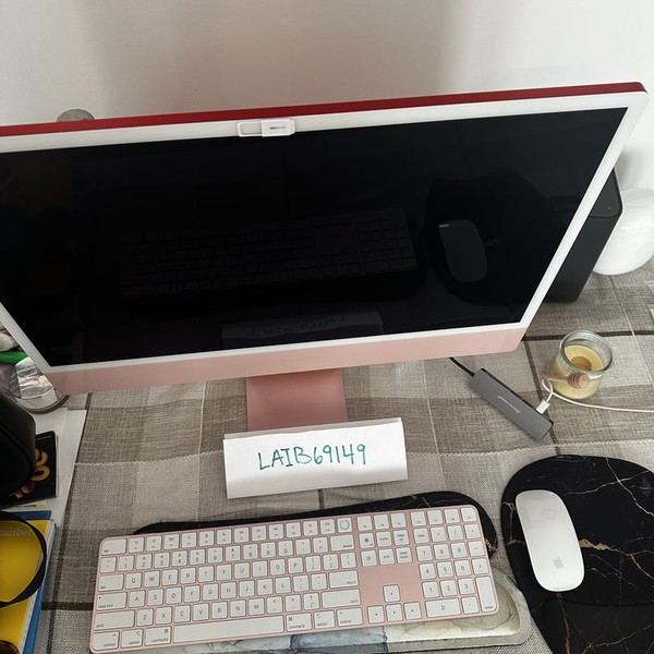 iMac 2021 24 inch - 256 GB, Pink, 16 GB, Apple M1