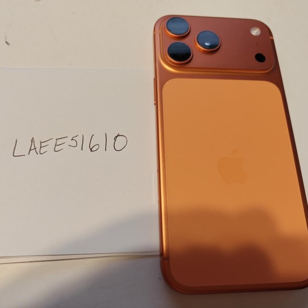 Apple iPhone 17 Pro Max - Unlocked, 512 GB, Cosmic Orange, A3257